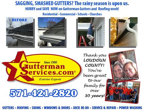 loudoun county va gutters